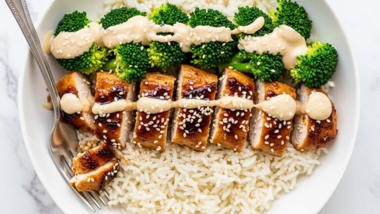 Sticky Chicken Bowls Recipe