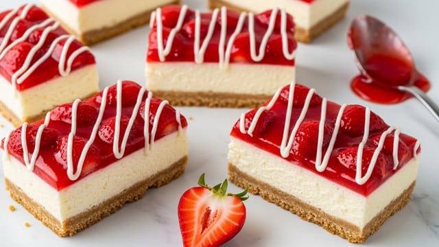 The BEST Philadelphia Cheesecake Bars Recipe