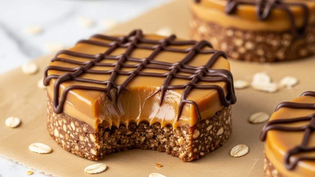 Peanut Butter Chocolate Caramel Cookies Recipe