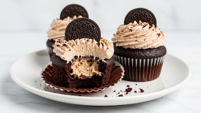 Oreo Cheesecake Cookie Cups Recipe