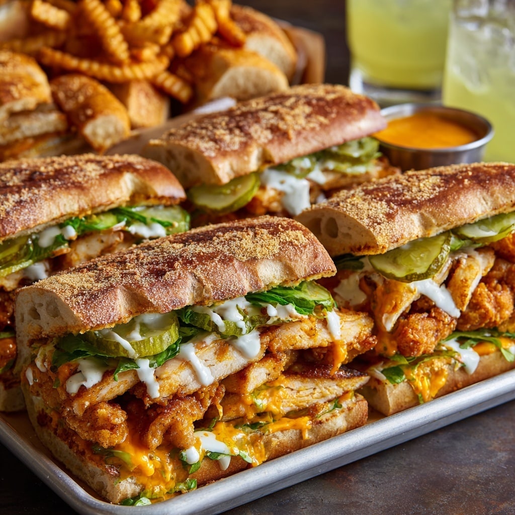 Fish Finger Sandwiches Recipe