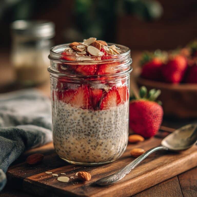 Cinnamon Roll Overnight Oats Recipe