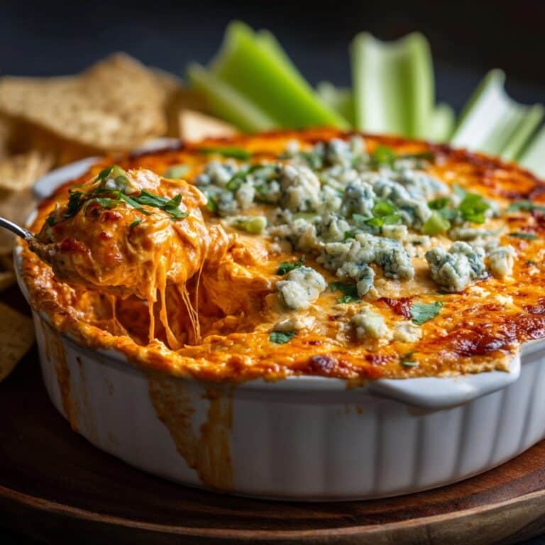 Baked Buffalo Chicken Dip Recipe