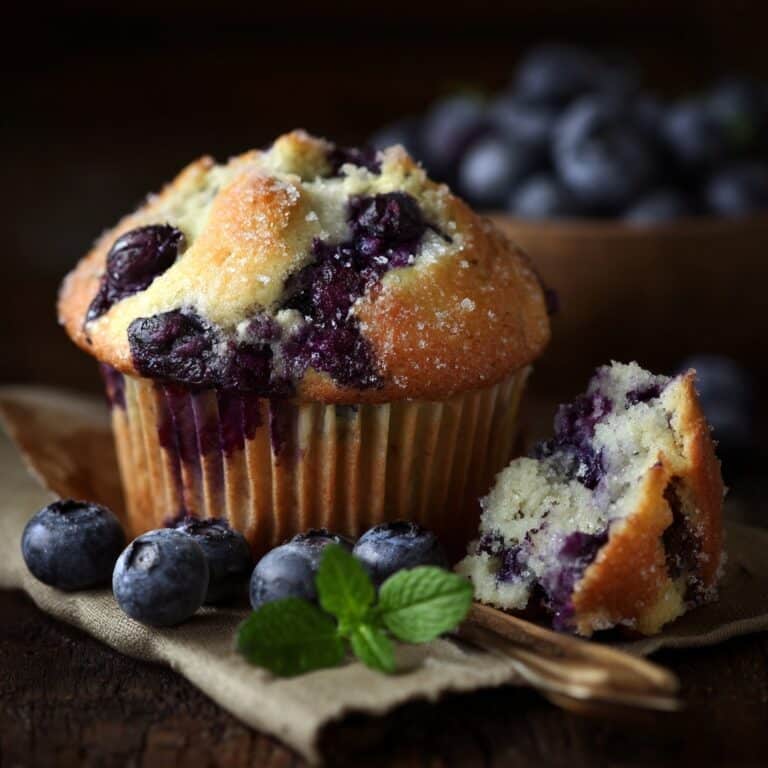 Blueberry Cream Cheese Muffins Recipe