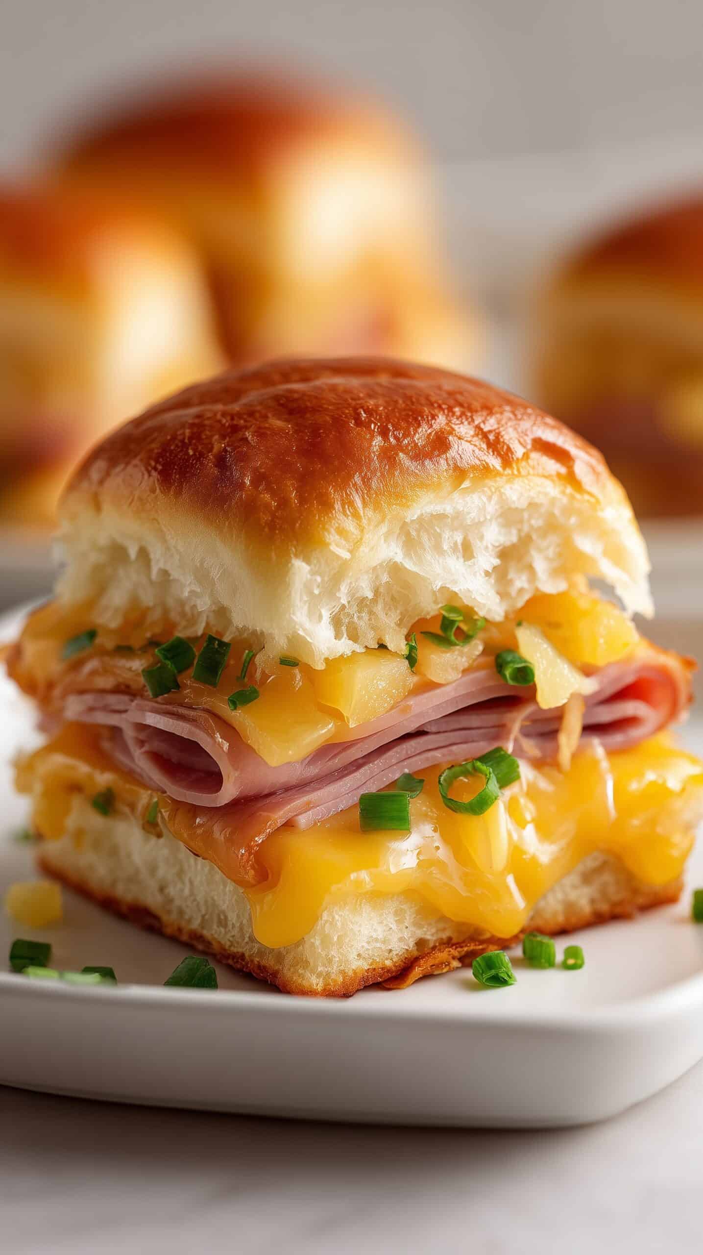 Breakfast Bacon, Egg, and Cheese Sliders Recipe - Recipe Image
