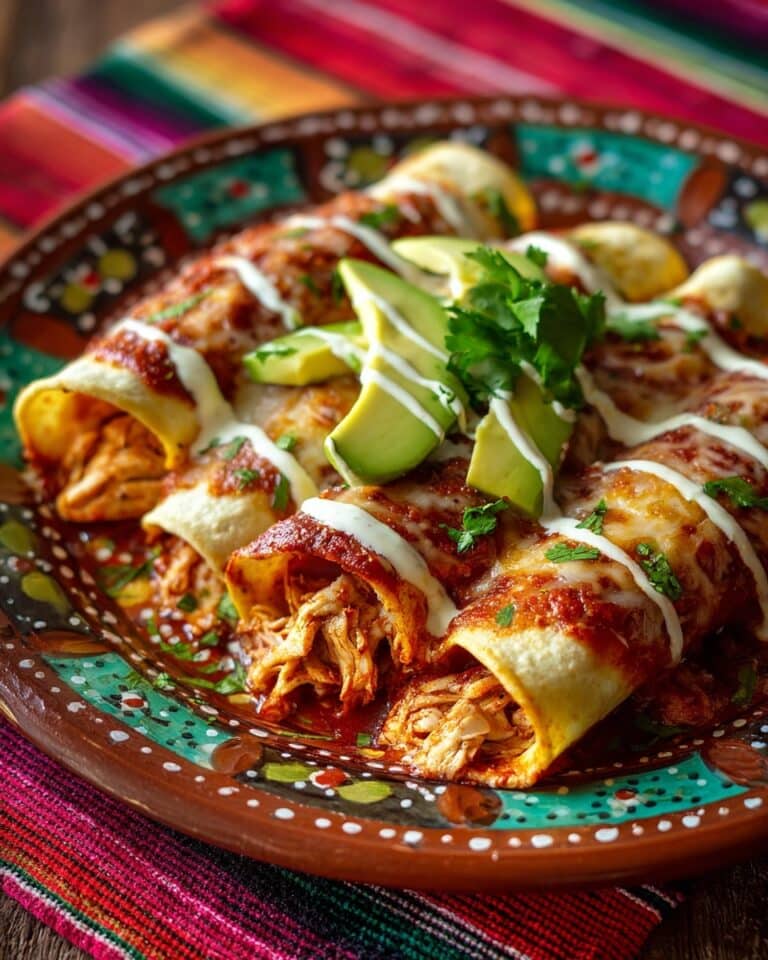 Amazing 20-Minute Green Chile Chicken Enchiladas Recipe