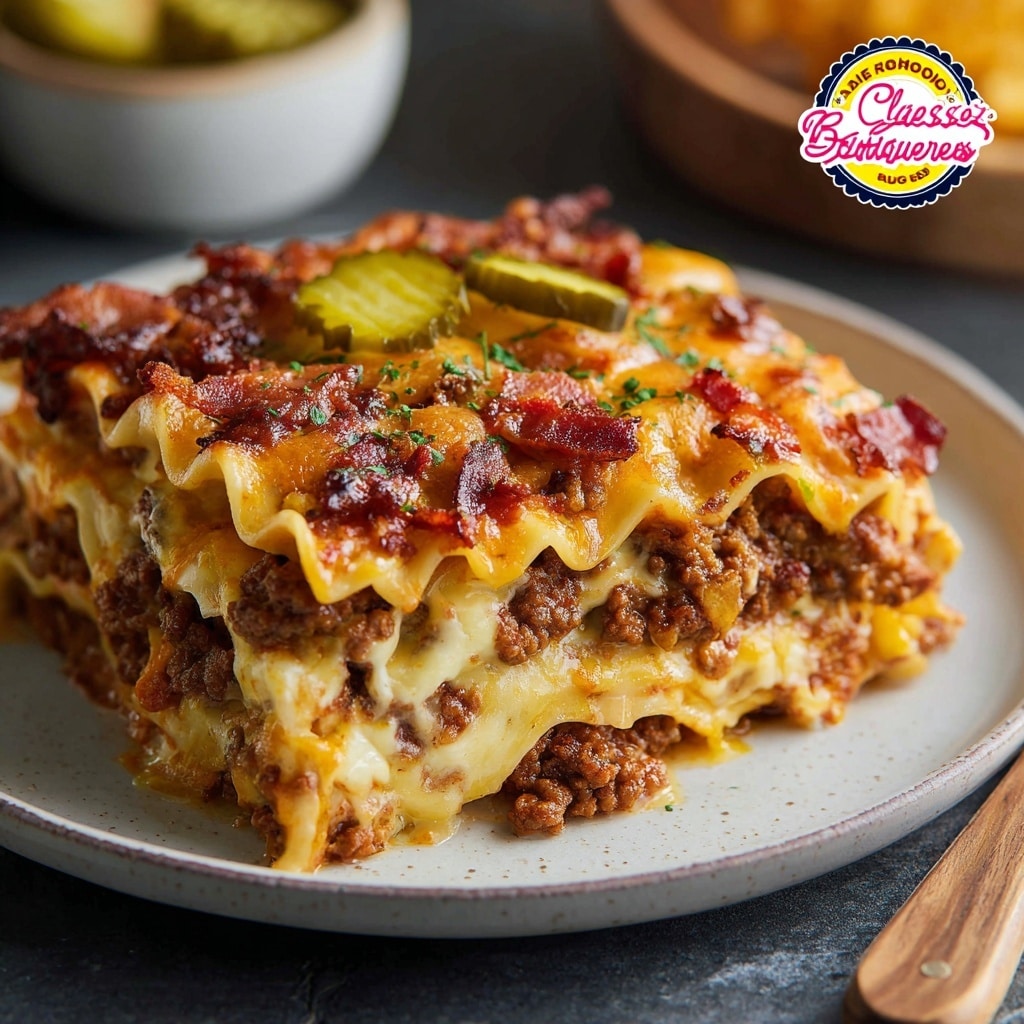 Elt-in-Your-Mouth Cheesy Beef Lasagna Recipe - Recipe Image