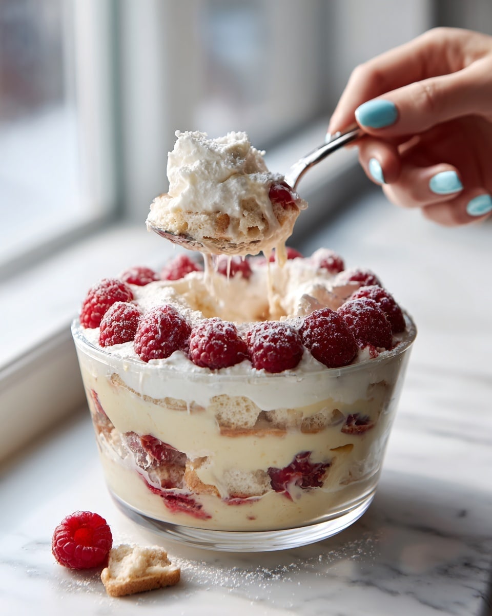 Rhubarb & Custard Trifle Recipe - Recipe Image