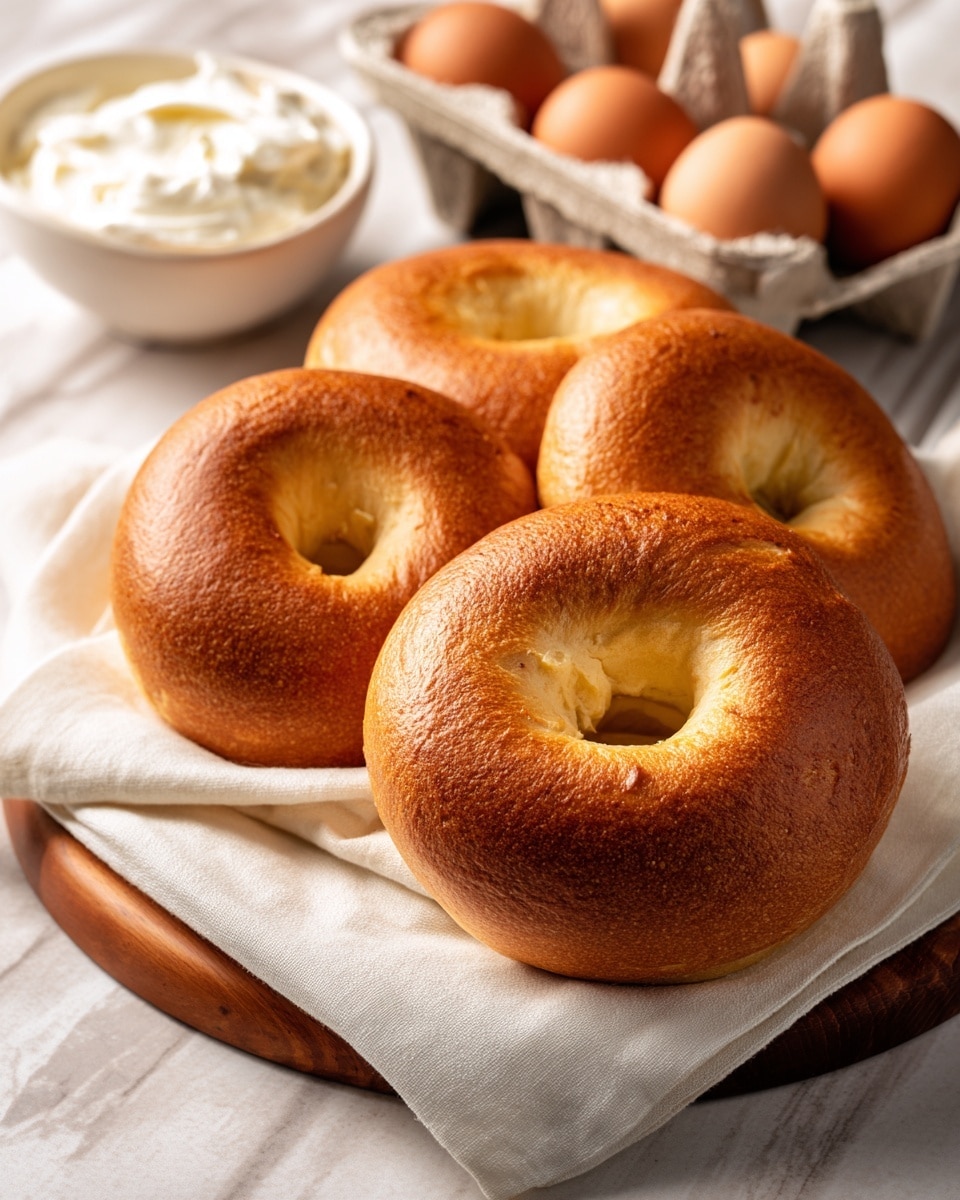 Everything Bagel Protein Bagels Recipe - Recipe Image