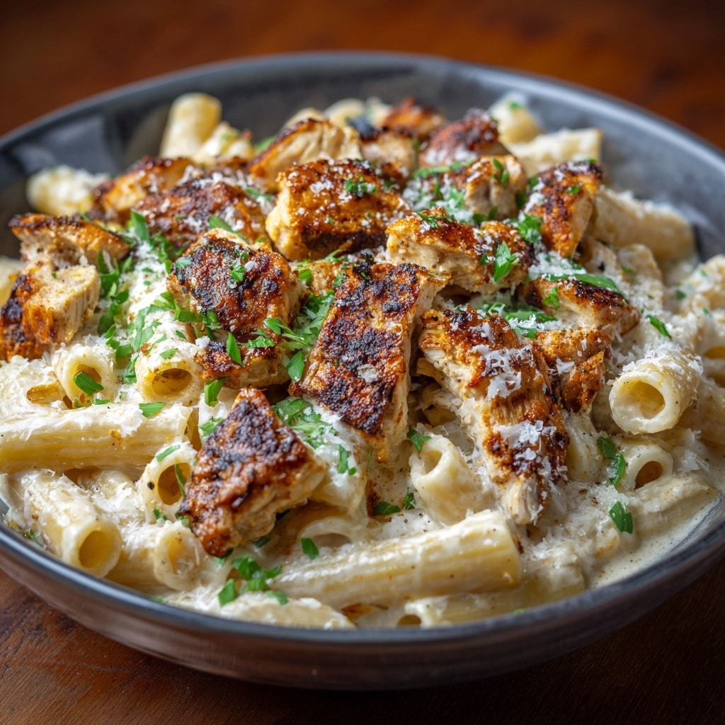 Creamy Cowboy Butter Chicken Pasta Recipe - Recipe Image