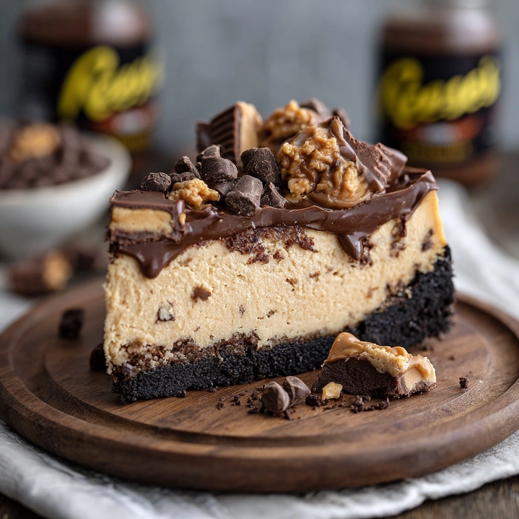Reese’s Peanut Butter Cup Cheesecake Recipe