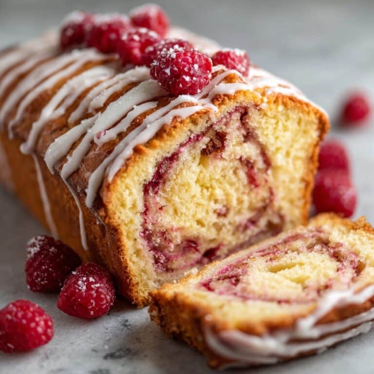 Raspberry Swirl Brioche Loaf Recipe