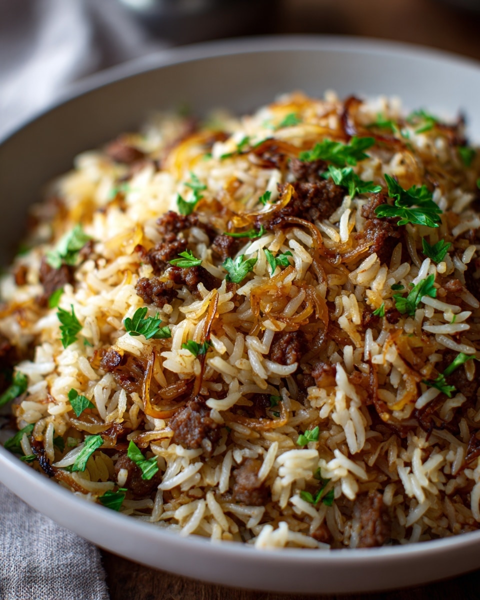 Cheeseburger Rice Recipe - Recipe Image