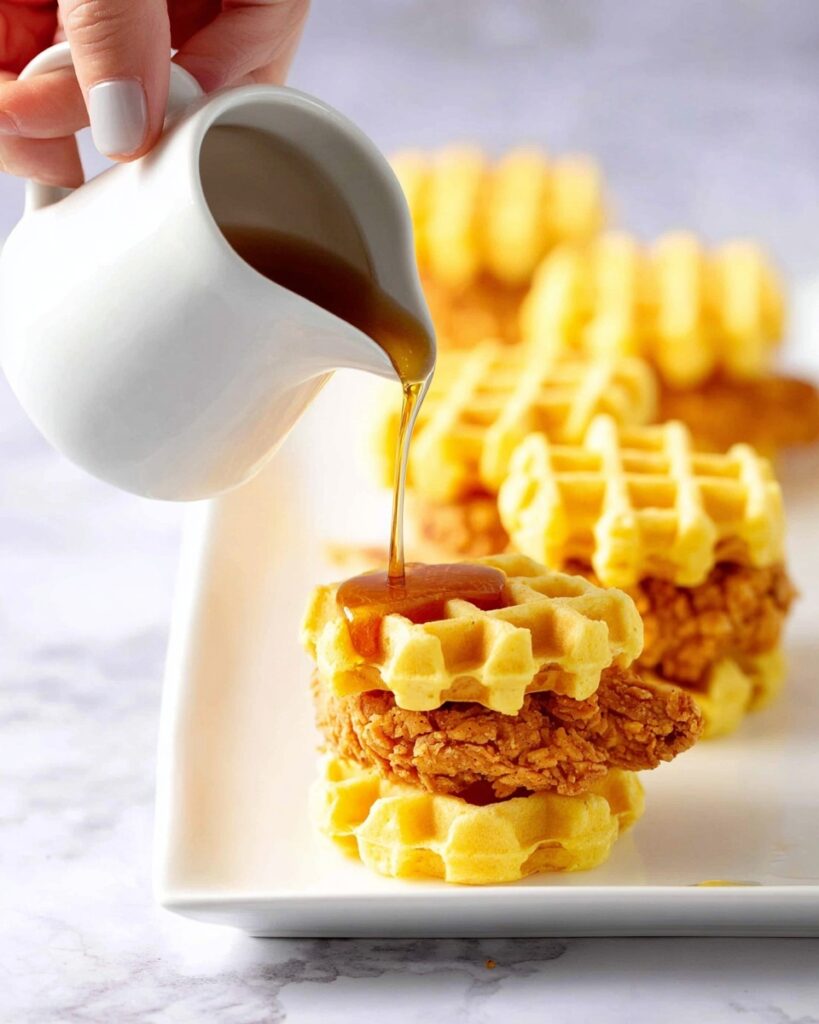 Chicken and Waffle Sliders Recipe