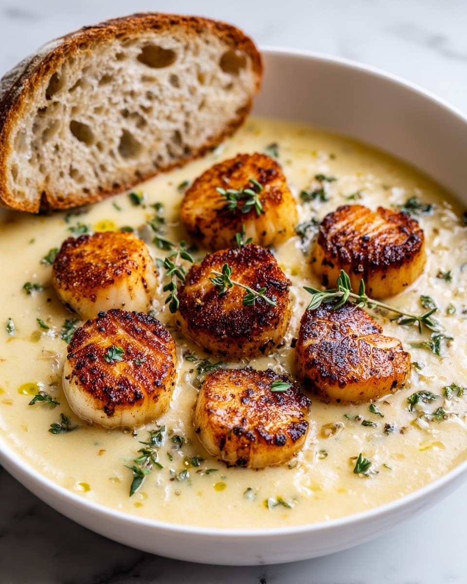 Rustic Country French Garlic Soup Recipe - Recipe Image