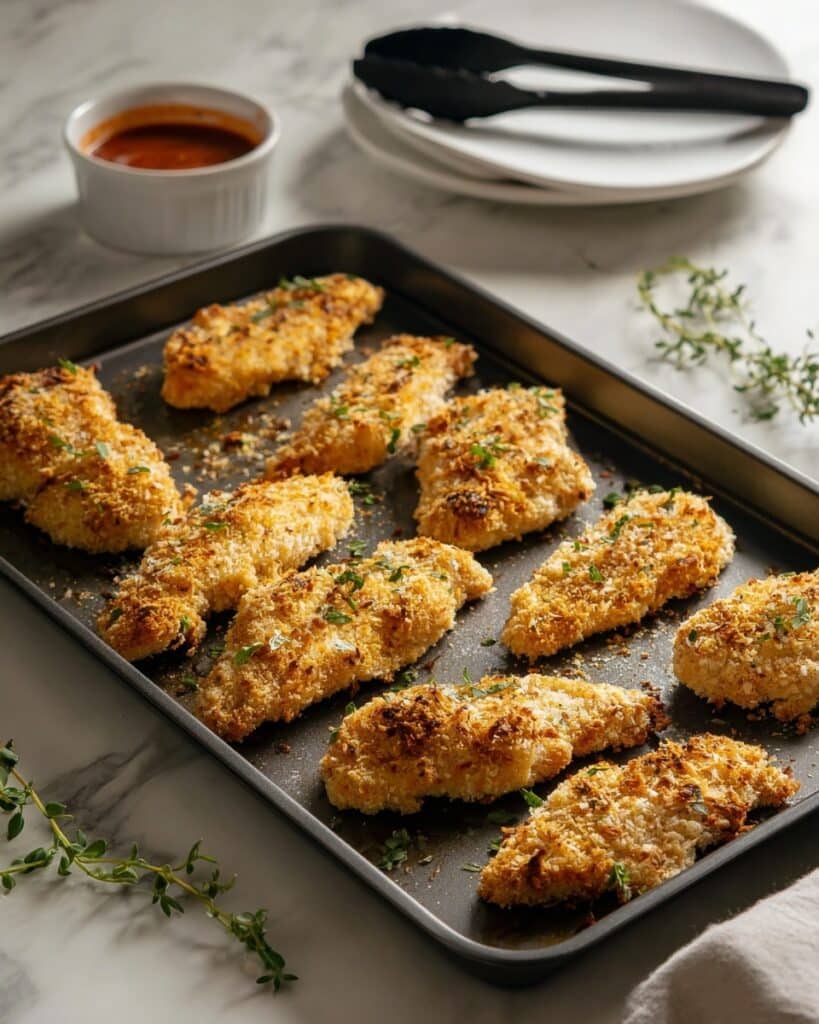 Baked Keto Chicken Tenders Recipe