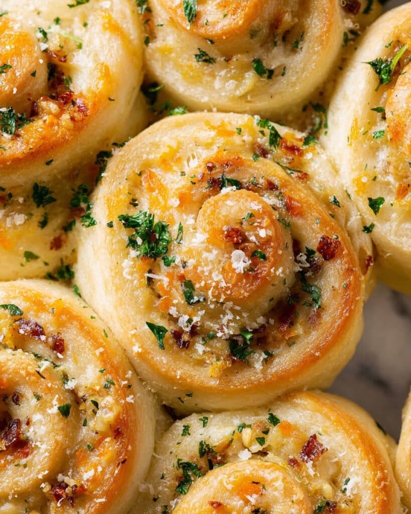 Garlic Butter Parmesan Rolls Recipe