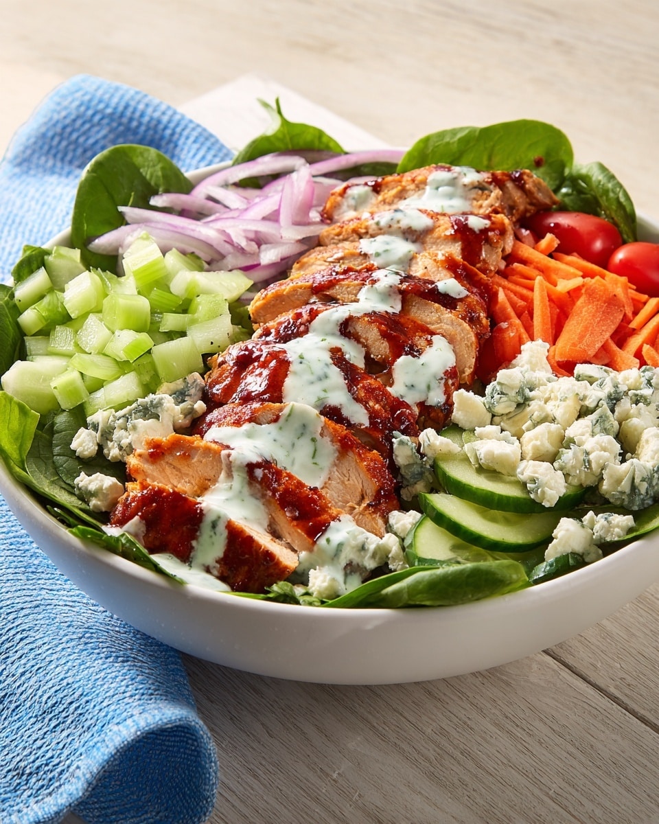 Buffalo Chicken Salad Recipe - Recipe Image