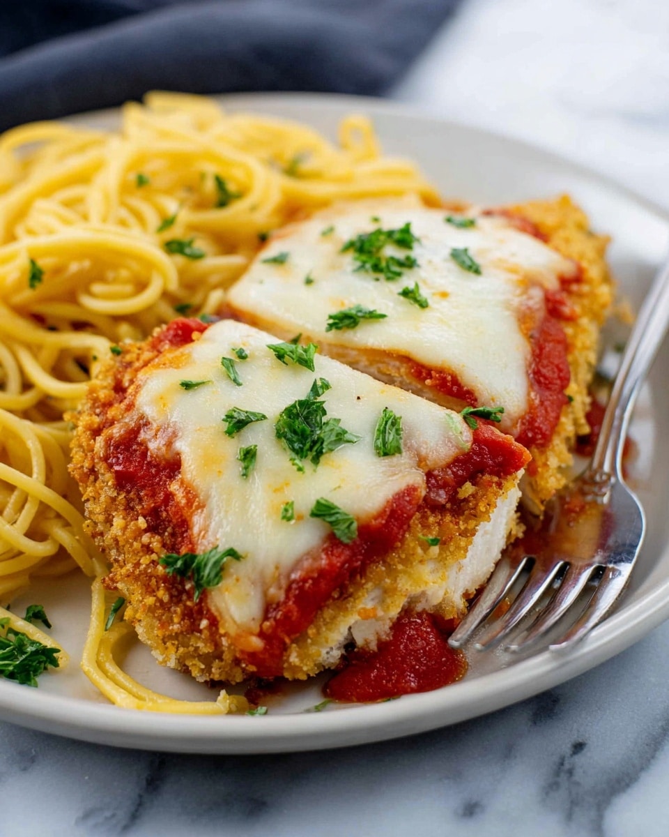 Baked Chicken Parmesan Recipe - Recipe Image