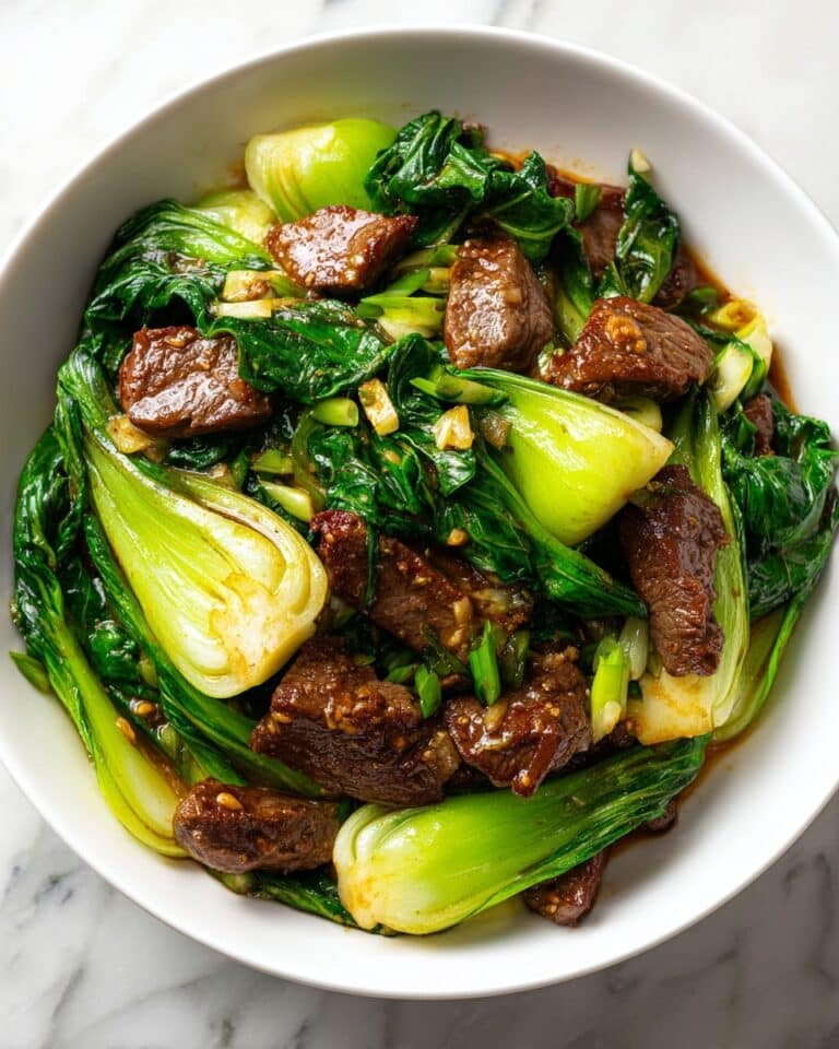 Bok Choy Stir-Fried Beef: A Flavor-Packed Dinner in 20 Minutes Recipe