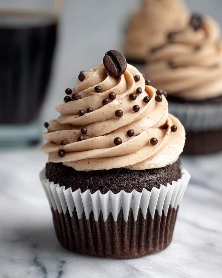 Mocha Cupcakes with Coffee Frosting Recipe