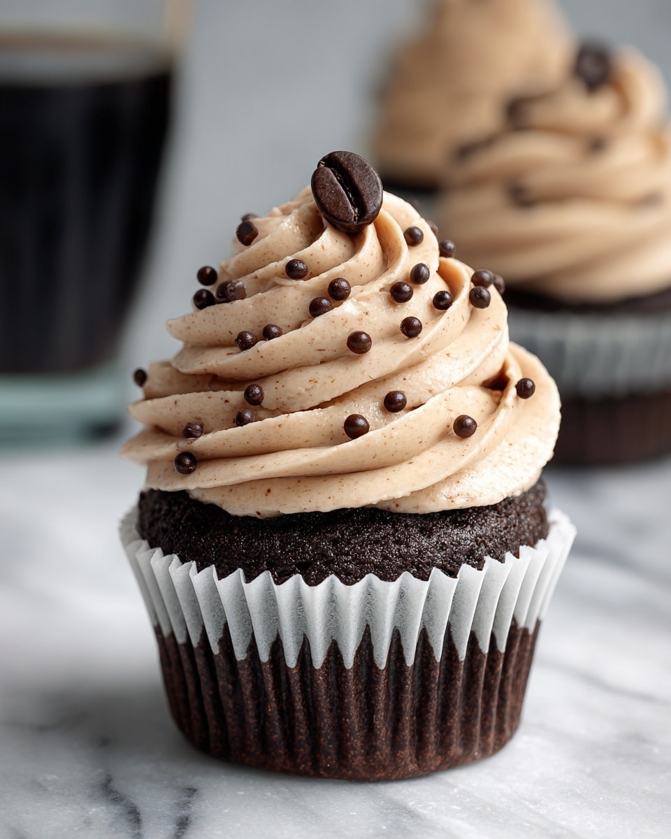 Mocha Cupcakes with Coffee Frosting Recipe