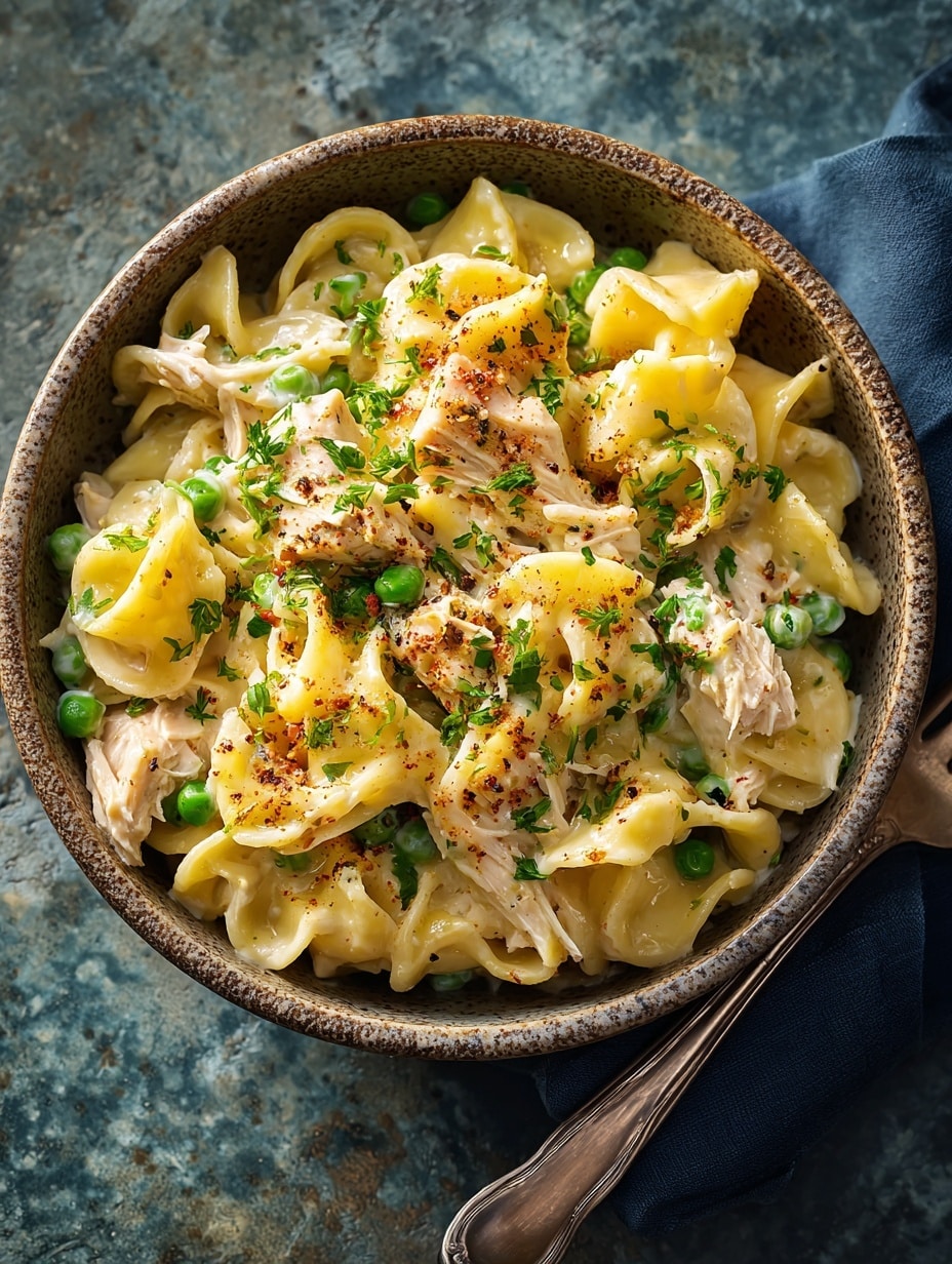 Creamy Cowboy Butter Chicken Pasta Recipe - Recipe Image
