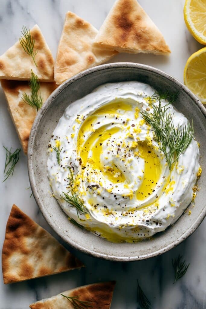 Whipped Ricotta with Lemon, Honey, and Thyme Recipe