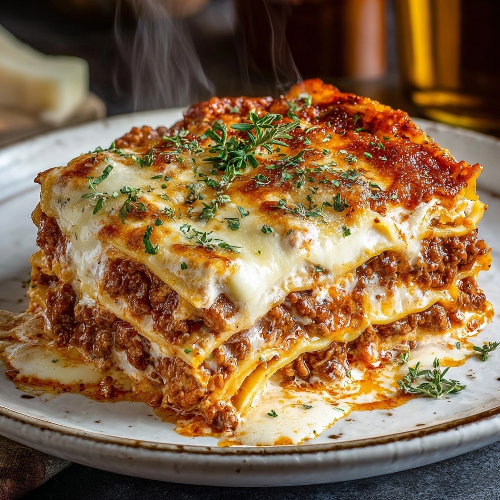 Dutch Oven Lasagna Recipe - Recipe Image