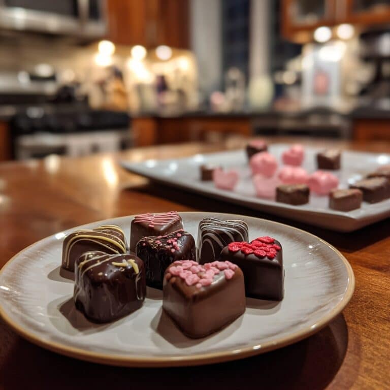 Chocolate Covered Cookie Dough Hearts Recipe