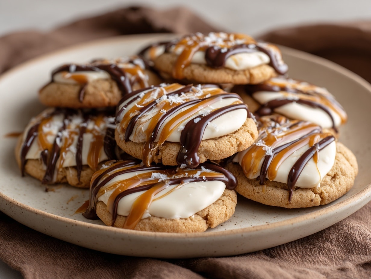 3 Ingredient Shortbread Cookie Sandwich with Dulce De Leche Recipe - Recipe Image
