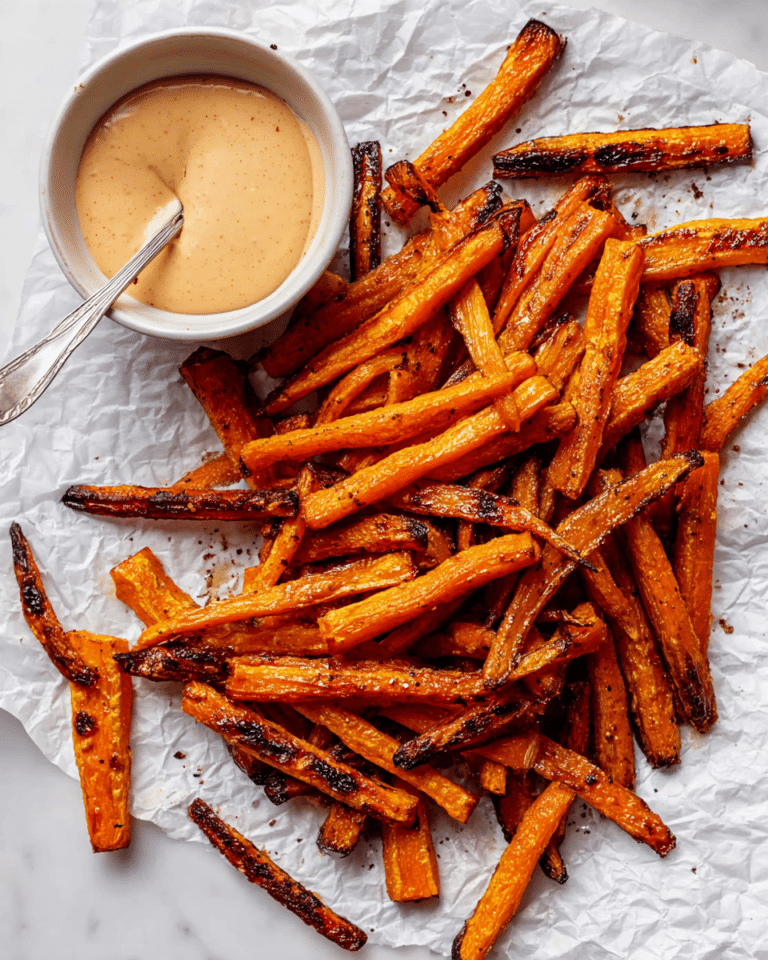 Crispy Baked Carrot Fries Recipe