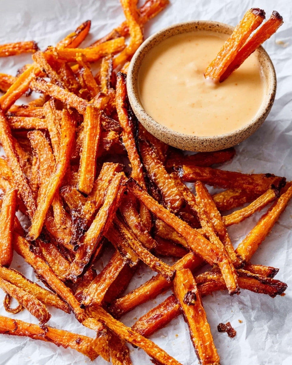 Crispy Baked Carrot Fries Recipe - Recipe Image