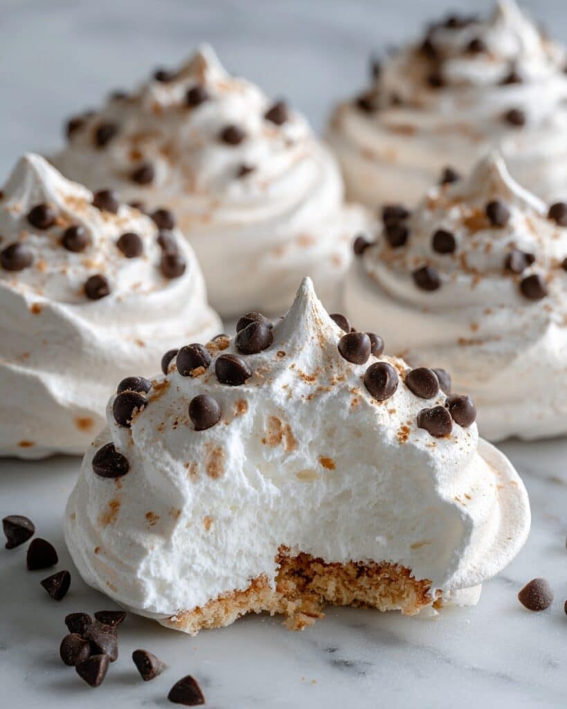 Forgotten Cookies: Fluffy Chocolate Meringue Treats with a Crispy Exterior and Melted Chocolate Center Recipe