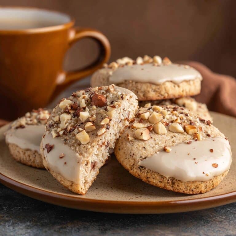 Melt-in-Your-Mouth Coffee Butter Cookies Recipe