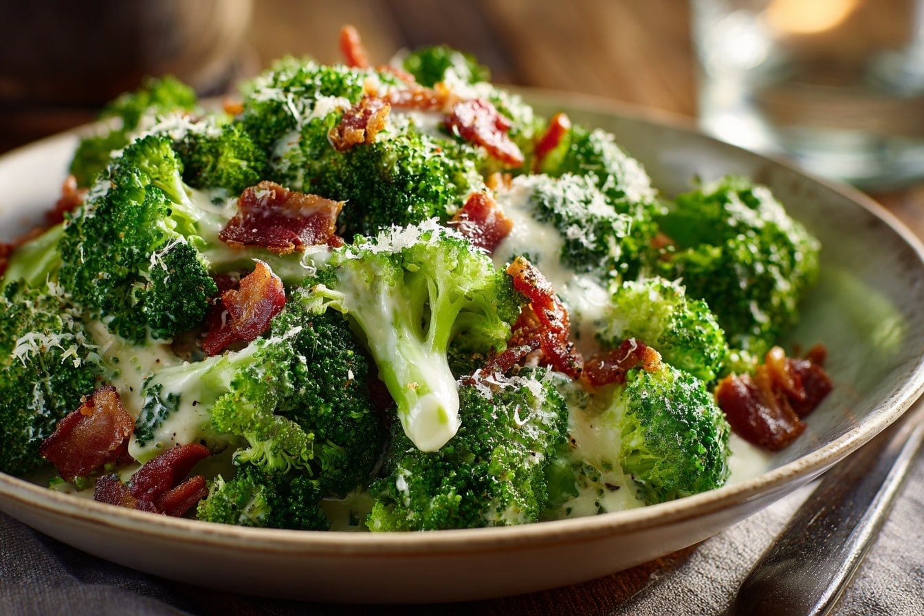 Cumin-Roasted Broccoli with Preserved Lemon Yogurt Recipe - Recipe Image