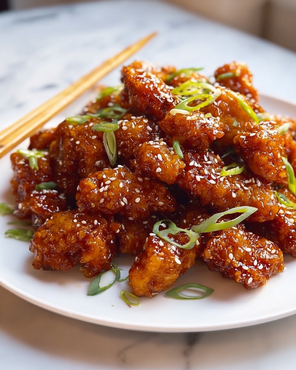 Easy Sesame Chicken Recipe – Quick & Delicious Dinner! Recipe - Recipe Image