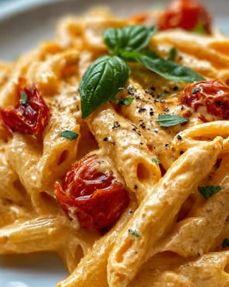 Creamy Tomato Ricotta Pasta: A Deliciously Easy Recipe for Dinner Recipe - Recipe Image