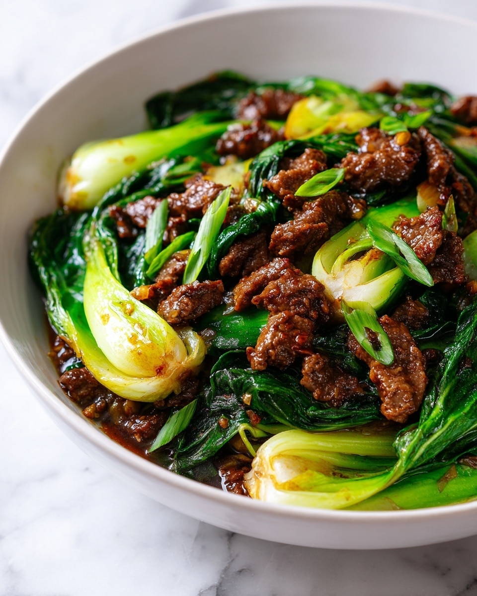 Bok Choy Stir-Fried Beef: A Flavor-Packed Dinner in 20 Minutes Recipe - Recipe Image