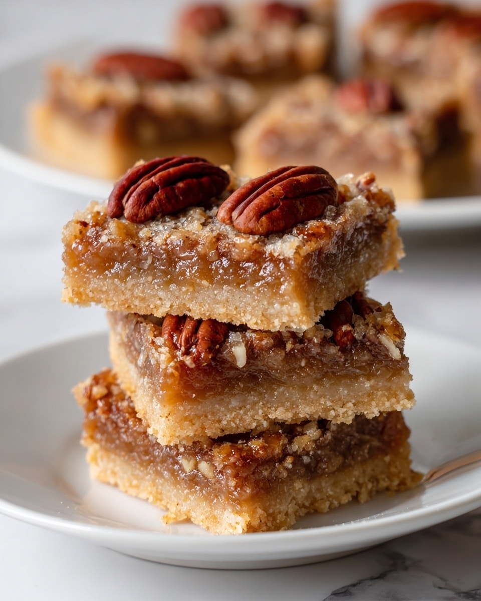 Keto Pecan Squares Recipe - Recipe Image
