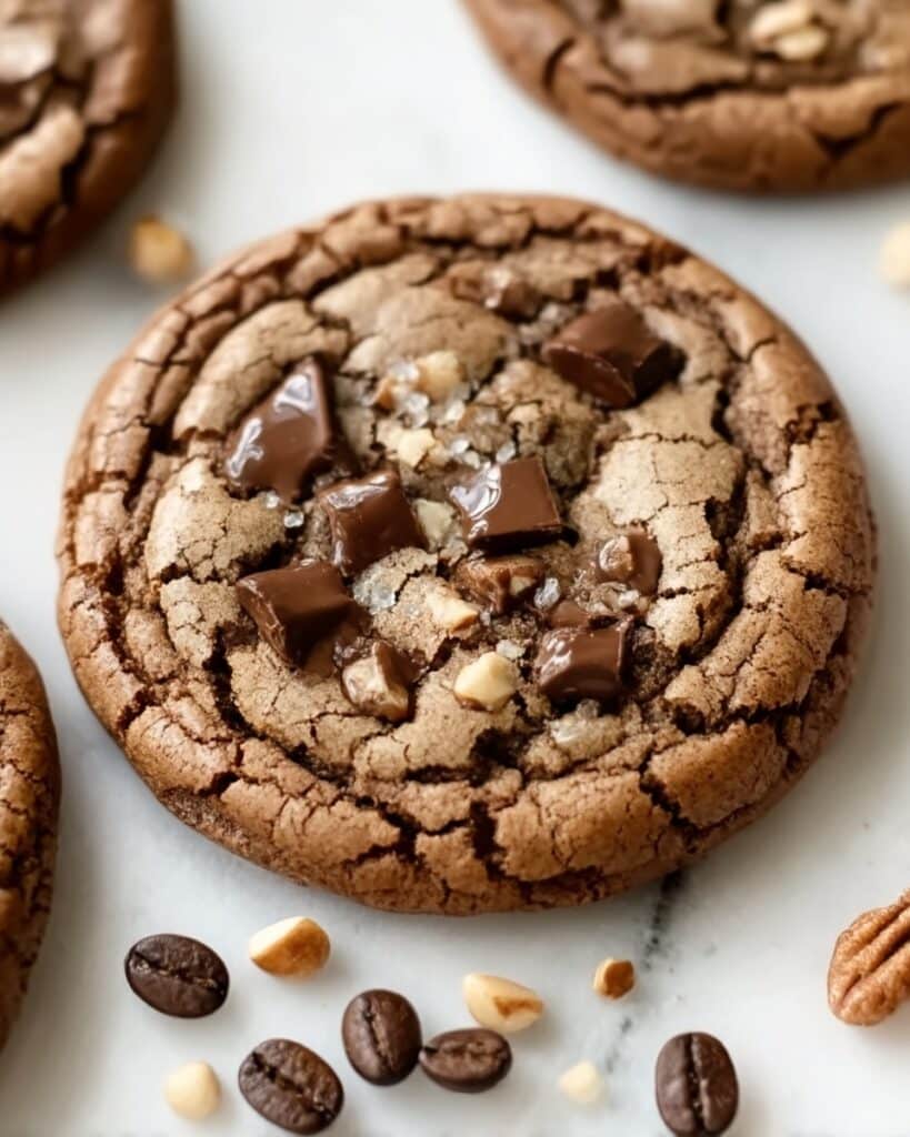 Brown Butter Coffee Toffee Cookies Recipe