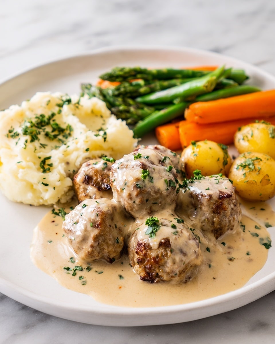 Easy Garlic Butter Steak Bites with a Rich Parmesan Cream Sauce Recipe - Recipe Image