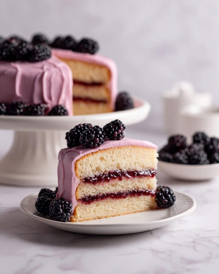 Blackberry Almond Cake Recipe
