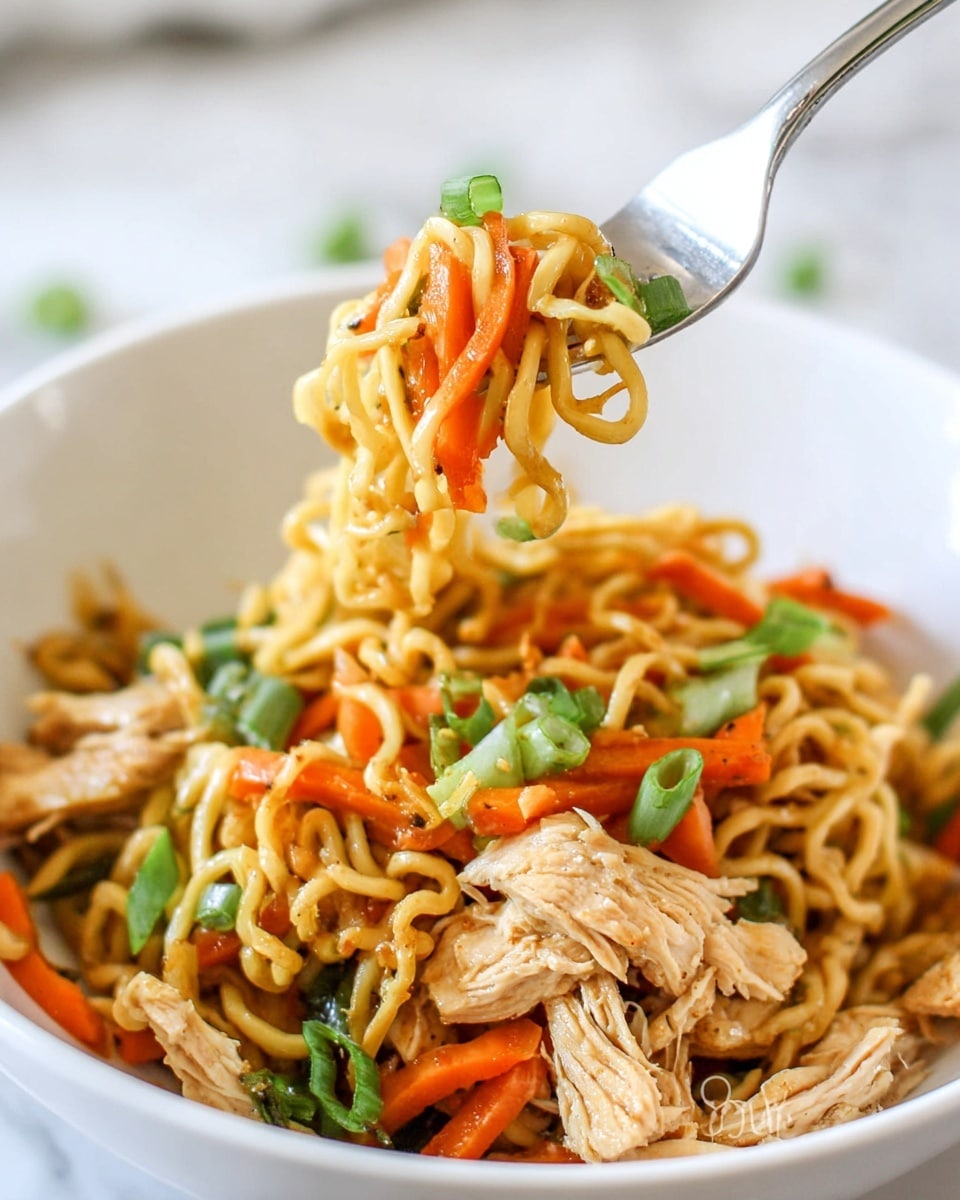 Crockpot Chicken Ramen Recipe - Recipe Image