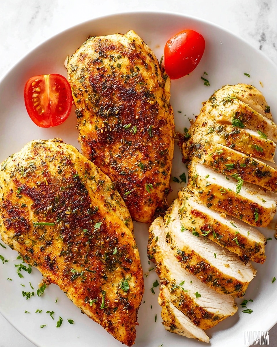 Healthy Baked Chicken Breast (Juicy & Easy) Recipe - Recipe Image