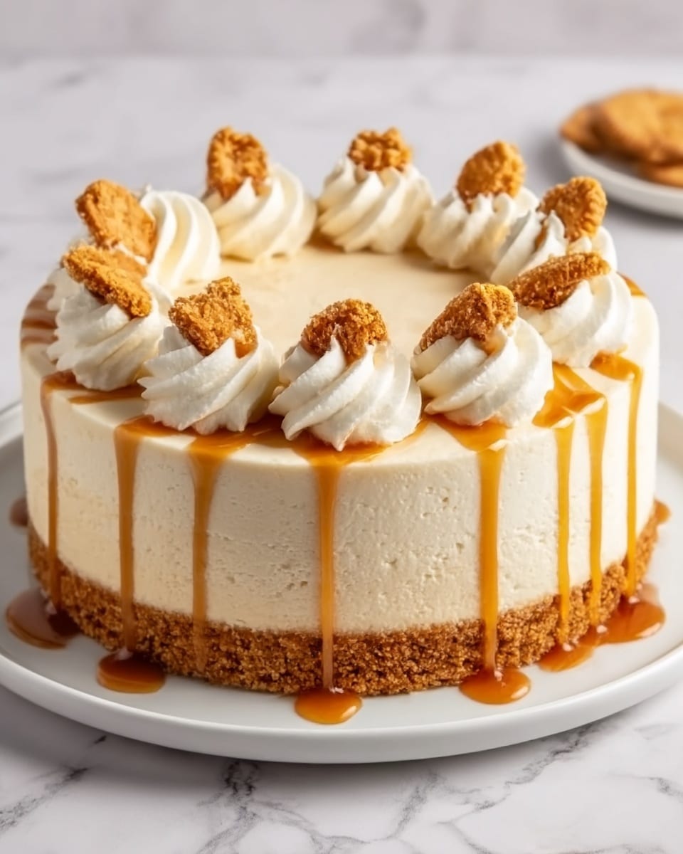 No-Bake Biscoff Cheesecake Recipe