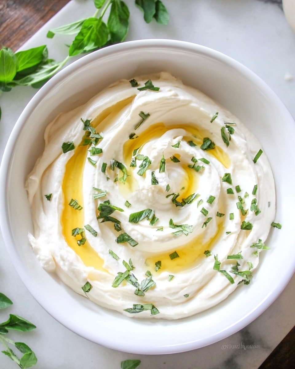 Honey Whipped Feta Dip with Roasted Tomato Topping Recipe - Recipe Image